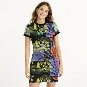NIKE Essential Rave Bodycon Basketball Dress Short Sleeve Size Small